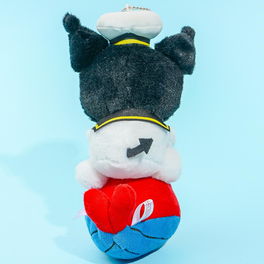 Ottotto x Sanrio Characters Plushie Charm & Crackers - Kuromi