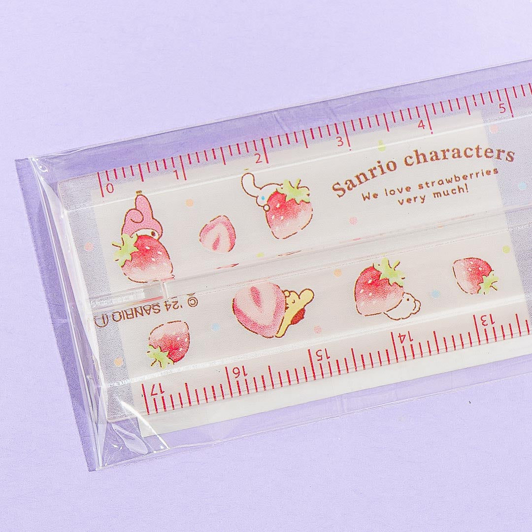 Sanrio Characters Strawberry Day Folding Ruler