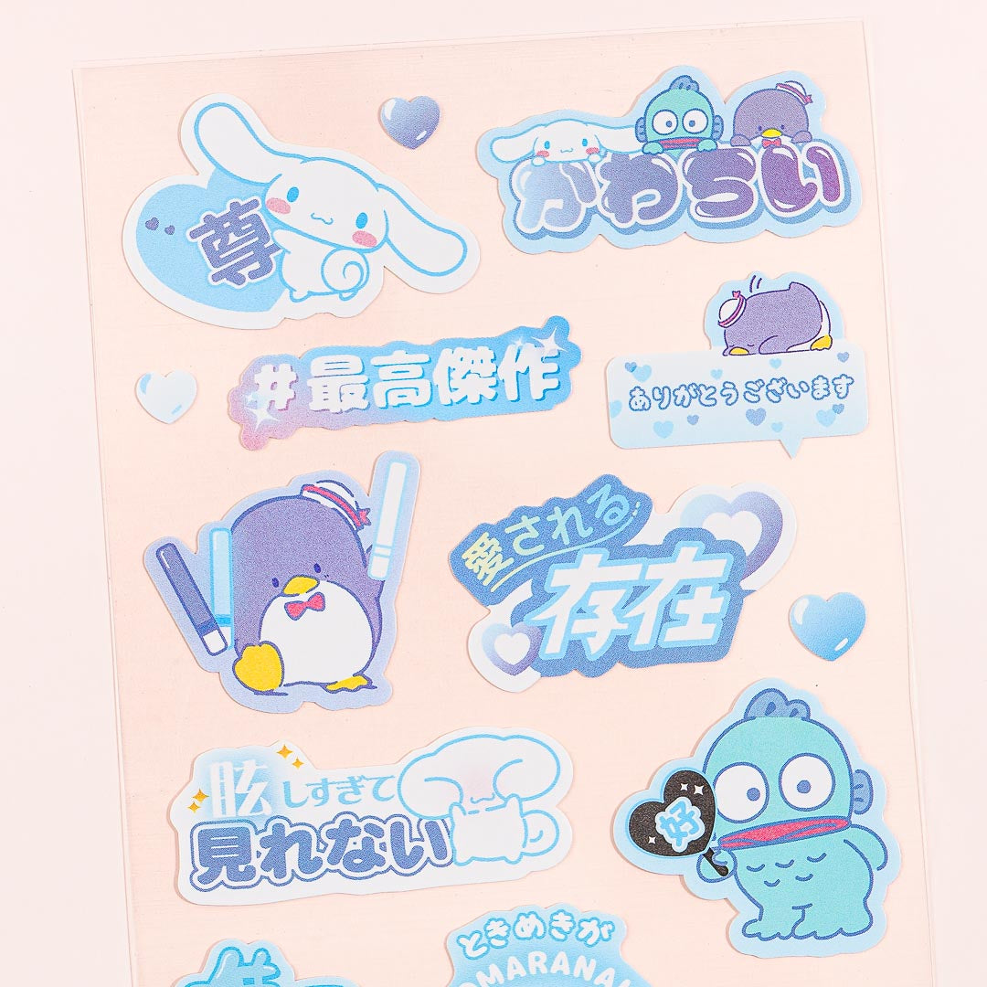 Sanrio Characters Sukipi Stickers - Cool Boys