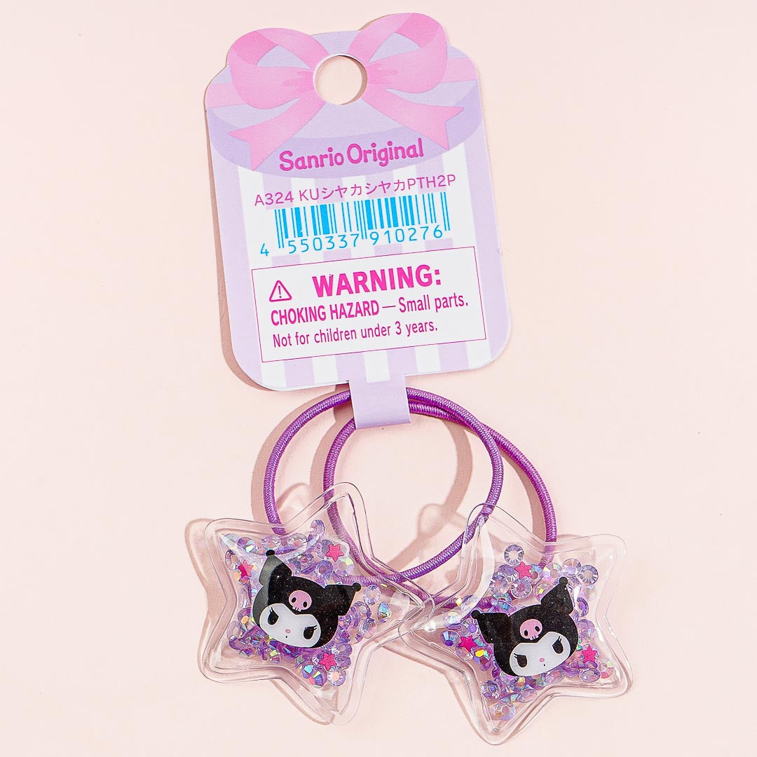 Kuromi Glittery Hair Ties