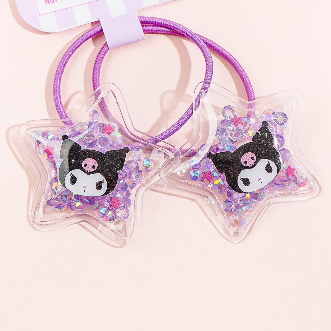 Kuromi Glittery Hair Ties