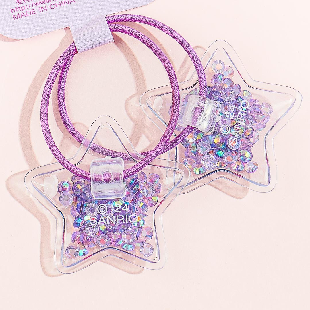 Kuromi Glittery Hair Ties