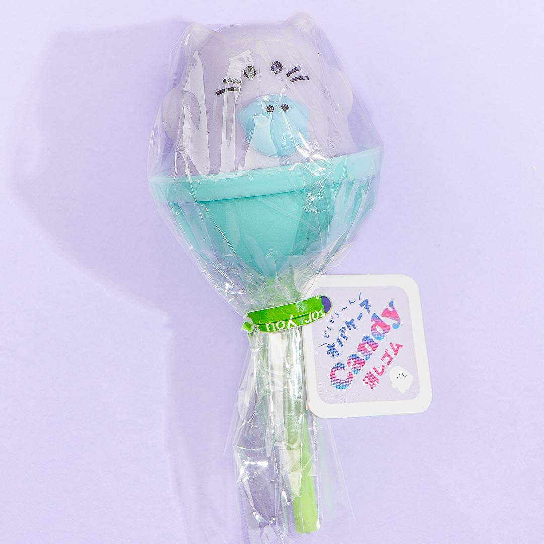 Obakenu Lollipop Stick Scented Eraser