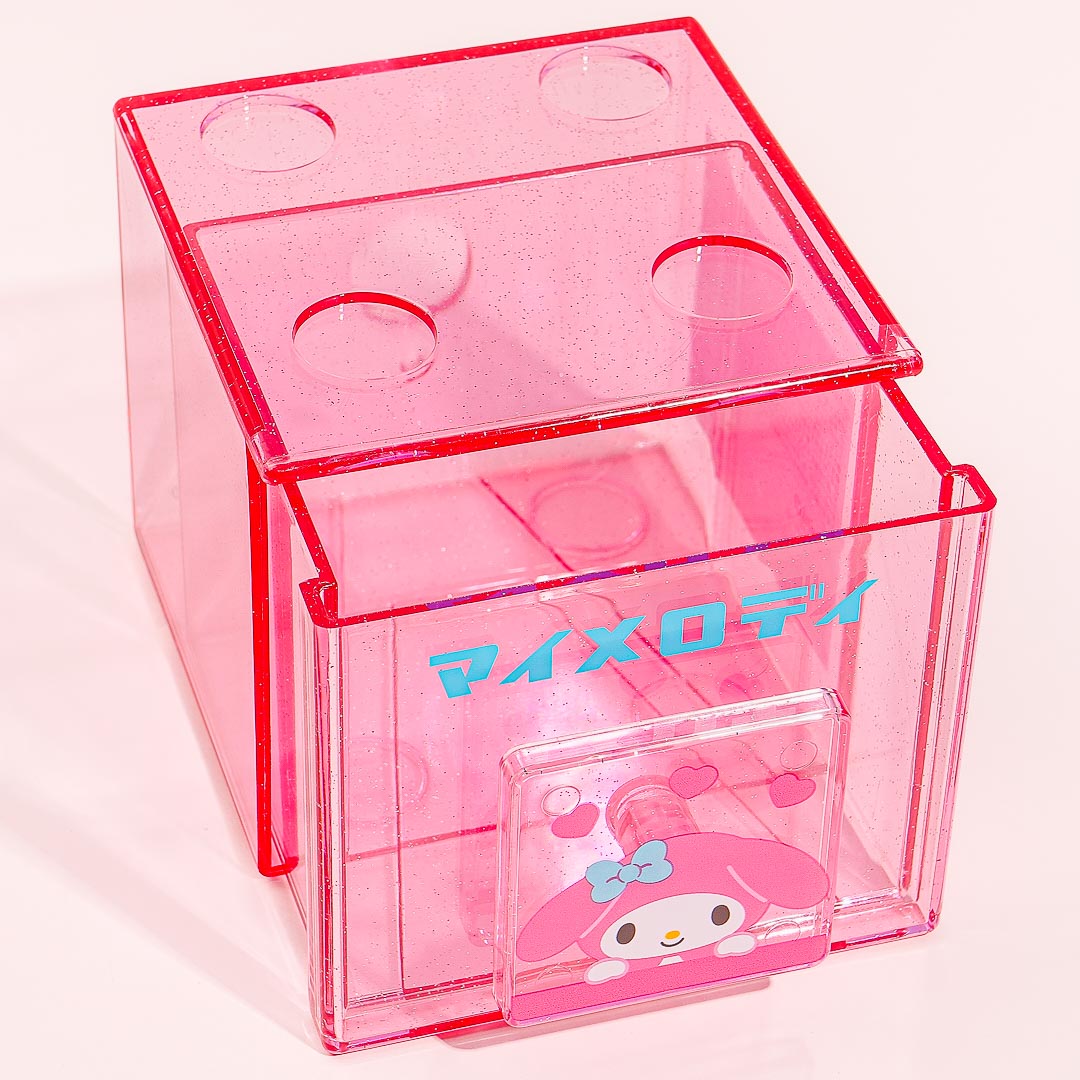My Melody Glittery Clear Stacking Chest