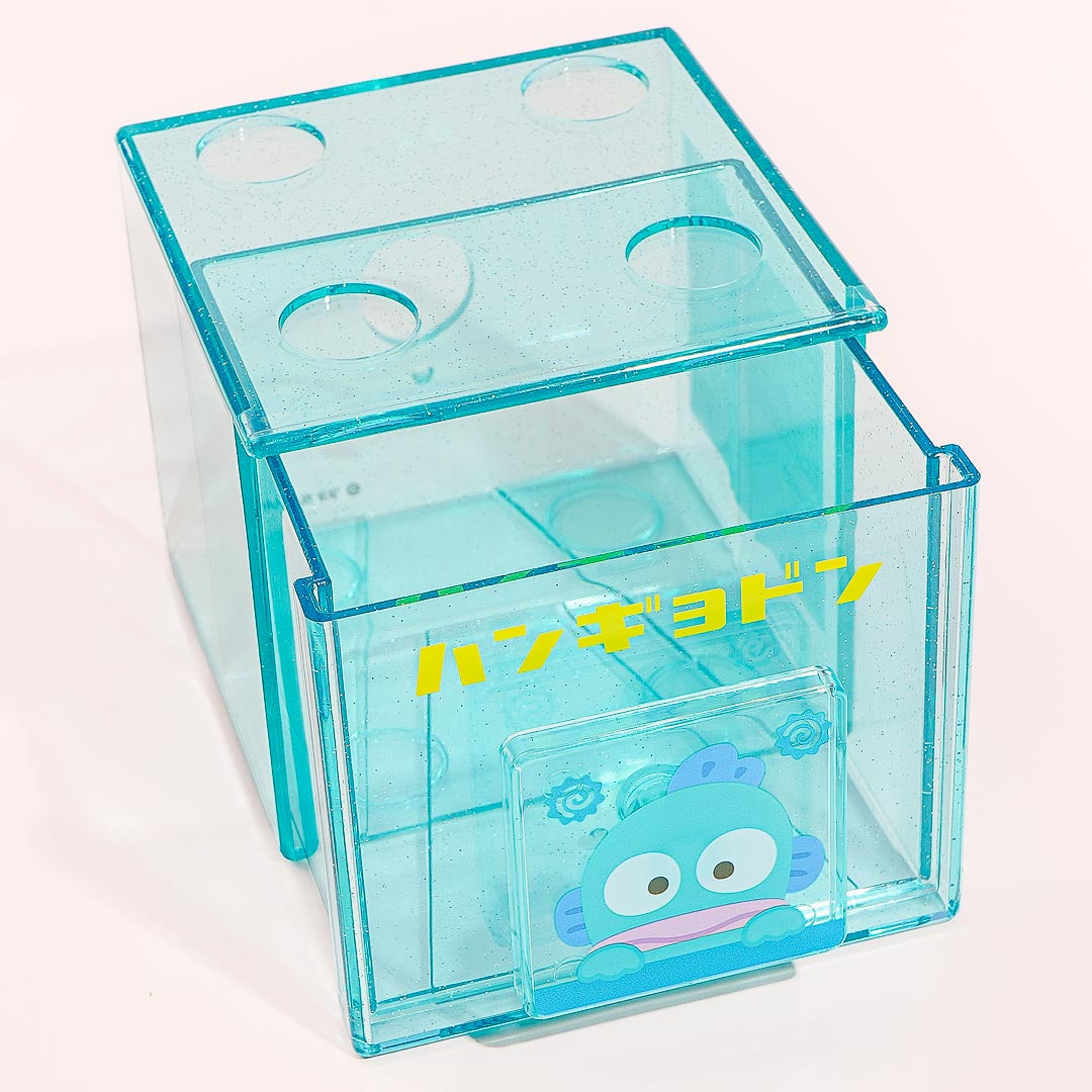 Hangyodon Glittery Clear Stacking Chest