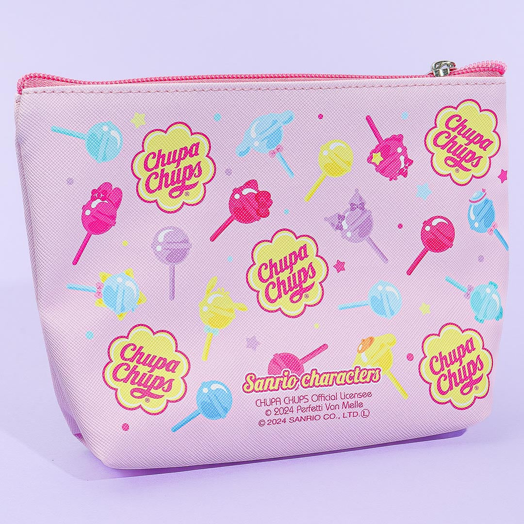 Sanrio Characters x Chupa Chups Cosmetic Pouch - Pink