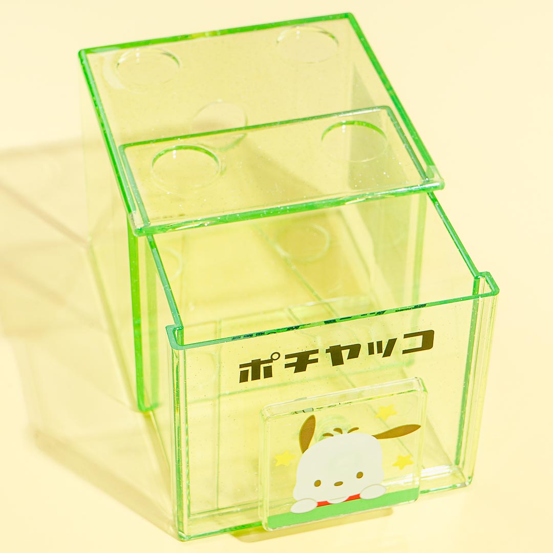 Pochacco Glittery Clear Stacking Chest