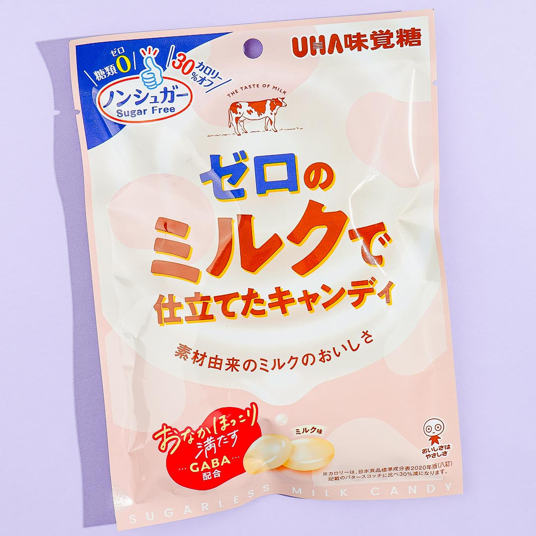 UHA Mikakuto Zero Sugar Milk Candy