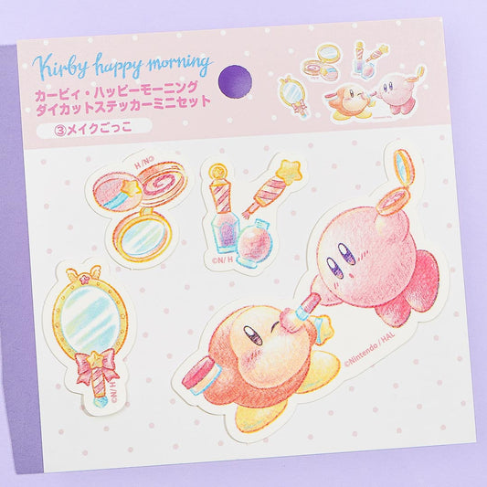 Kirby Happy Morning Die-Cut Sticker Set