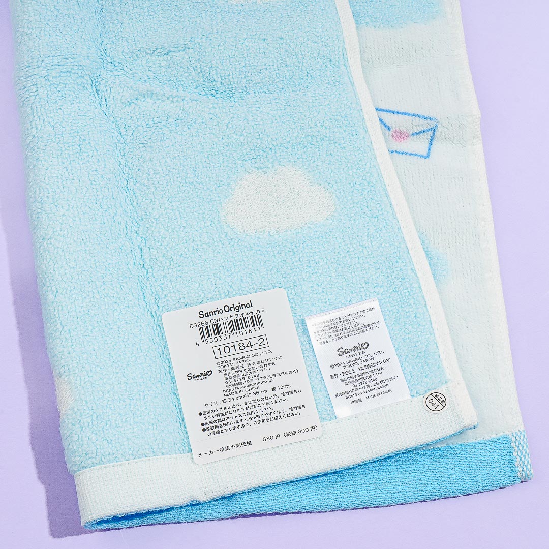 Cinnamoroll Love Letter Mini Towel