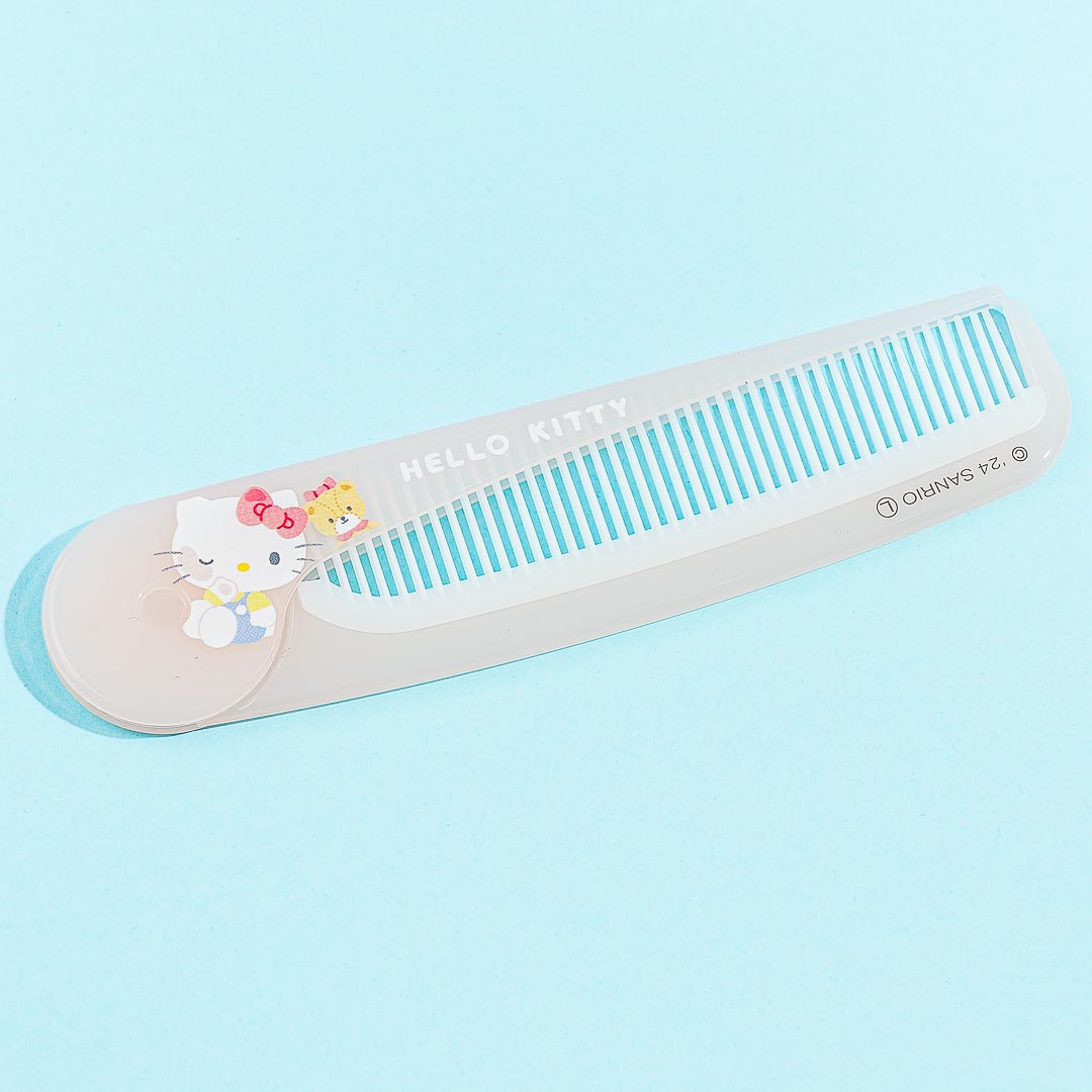 Hello Kitty Wink Folding Rat Tail Comb