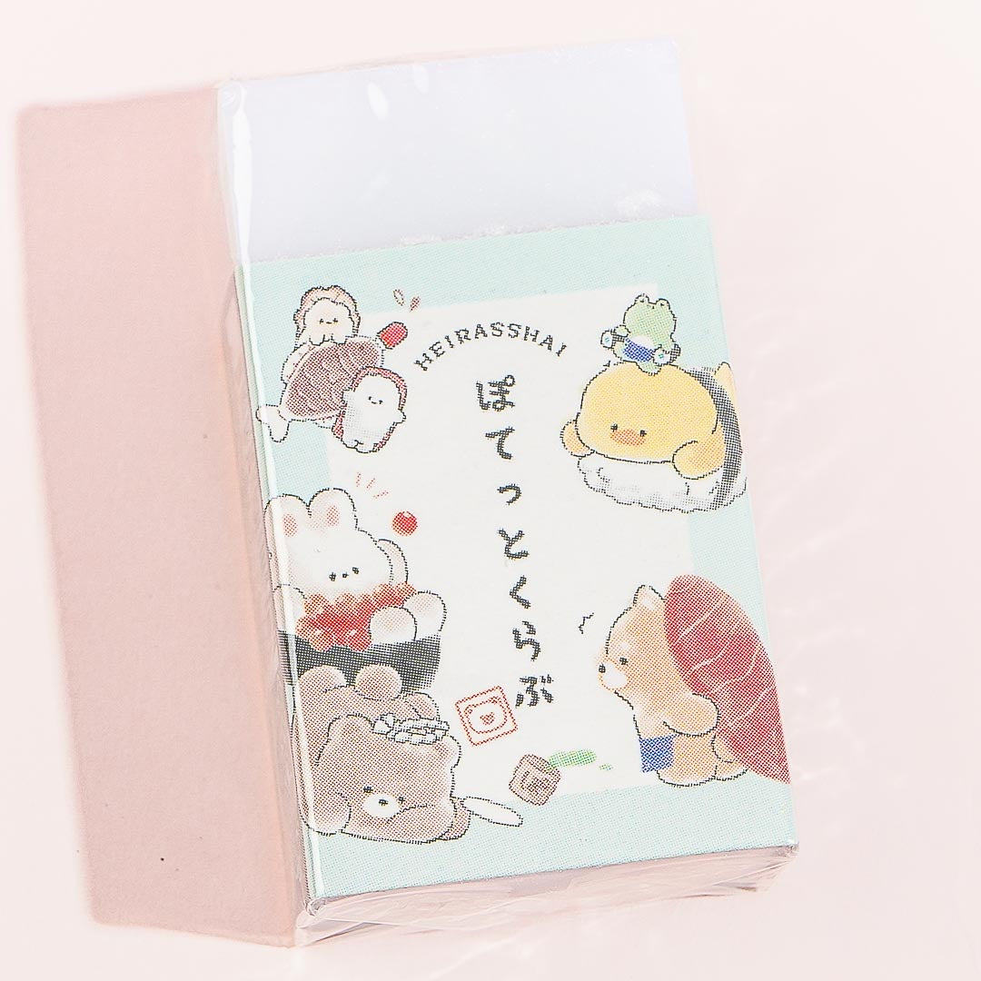 Heirrashai Sushi Animals Eraser