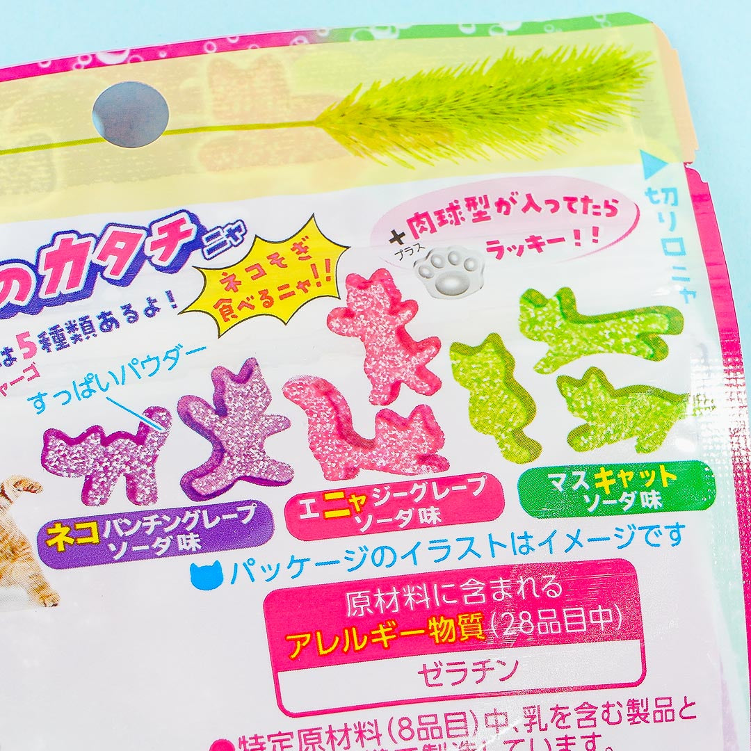 Kanro Candeminya Sour Candy - Assorted Grape Sodas