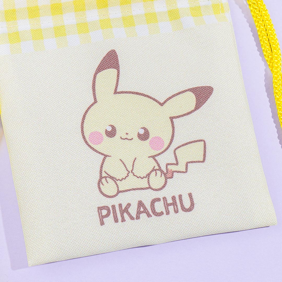Pokemon Pokepeace Pikachu Mini Drawstring Pouch