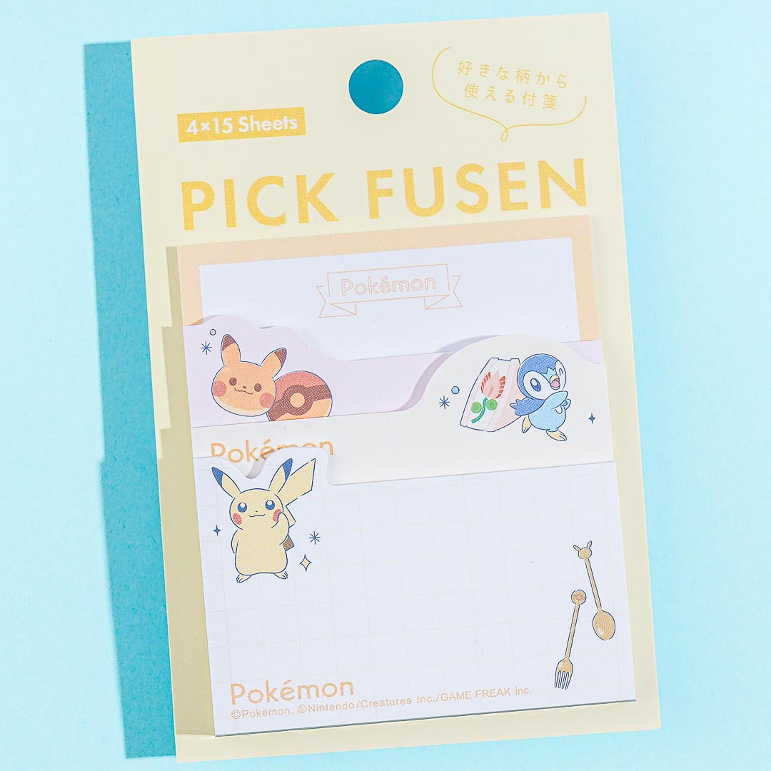 Pokemon Pick Fusen Sticky Notes