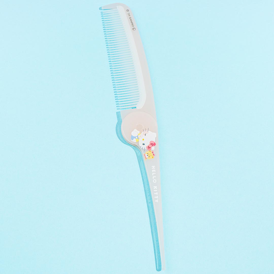 Hello Kitty Wink Folding Rat Tail Comb