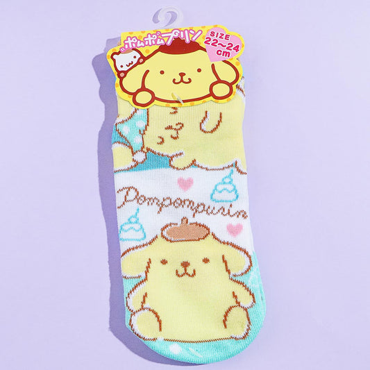 Pompompurin Sleep Jacquard Socks
