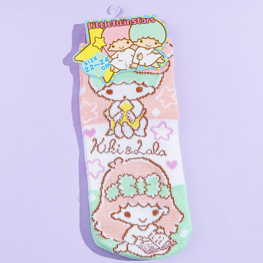Little Twin Stars Kiki & Lala Jacquard Socks