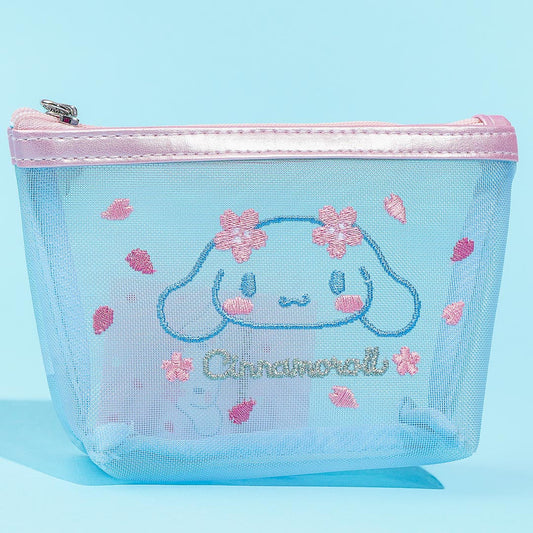 Cinnamoroll Sakura Mesh Pouch
