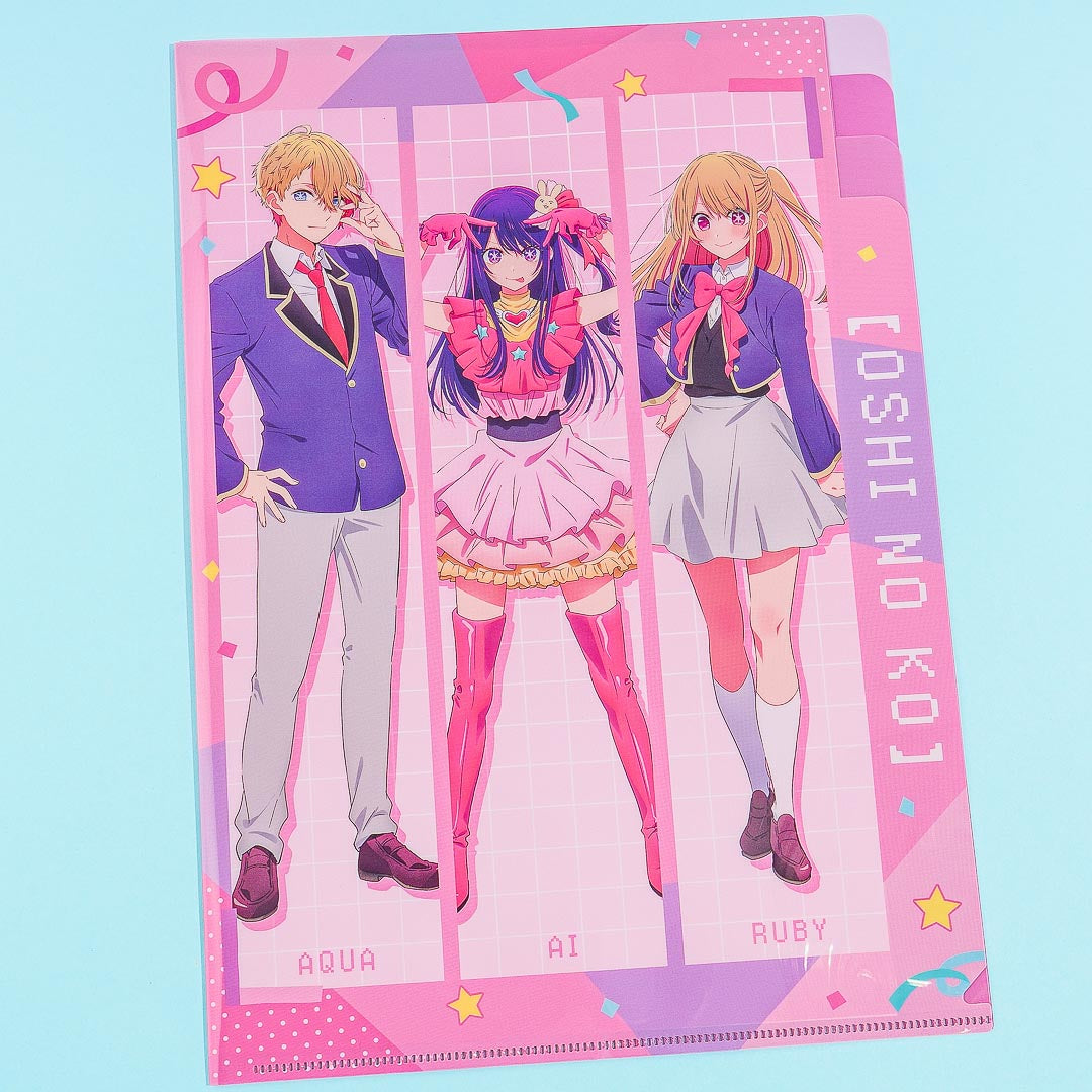 Oshi no Ko Multi-Slot A4 File Folder