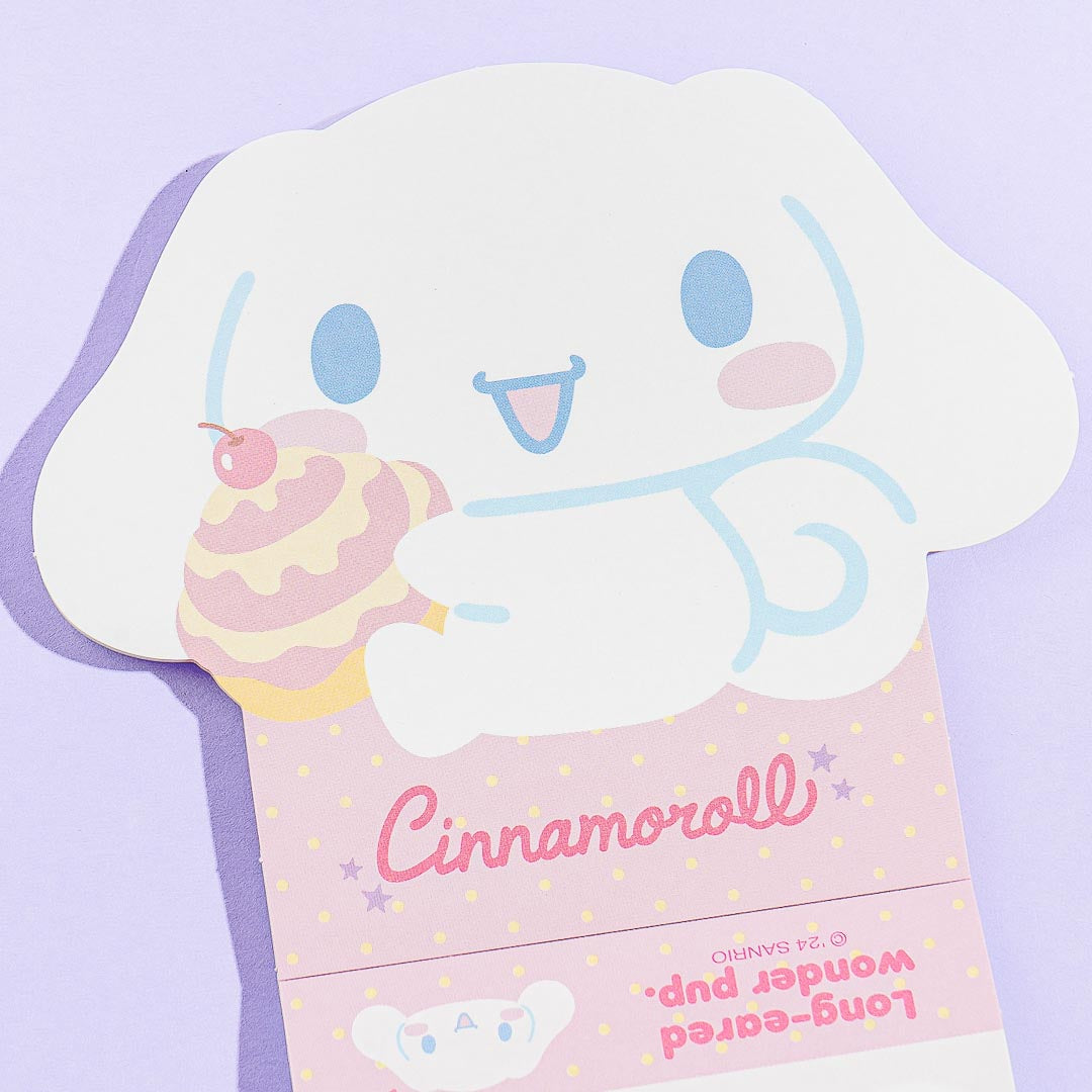 Cinnamoroll Cinnamon Roll Hug Die-Cut Memo Pad
