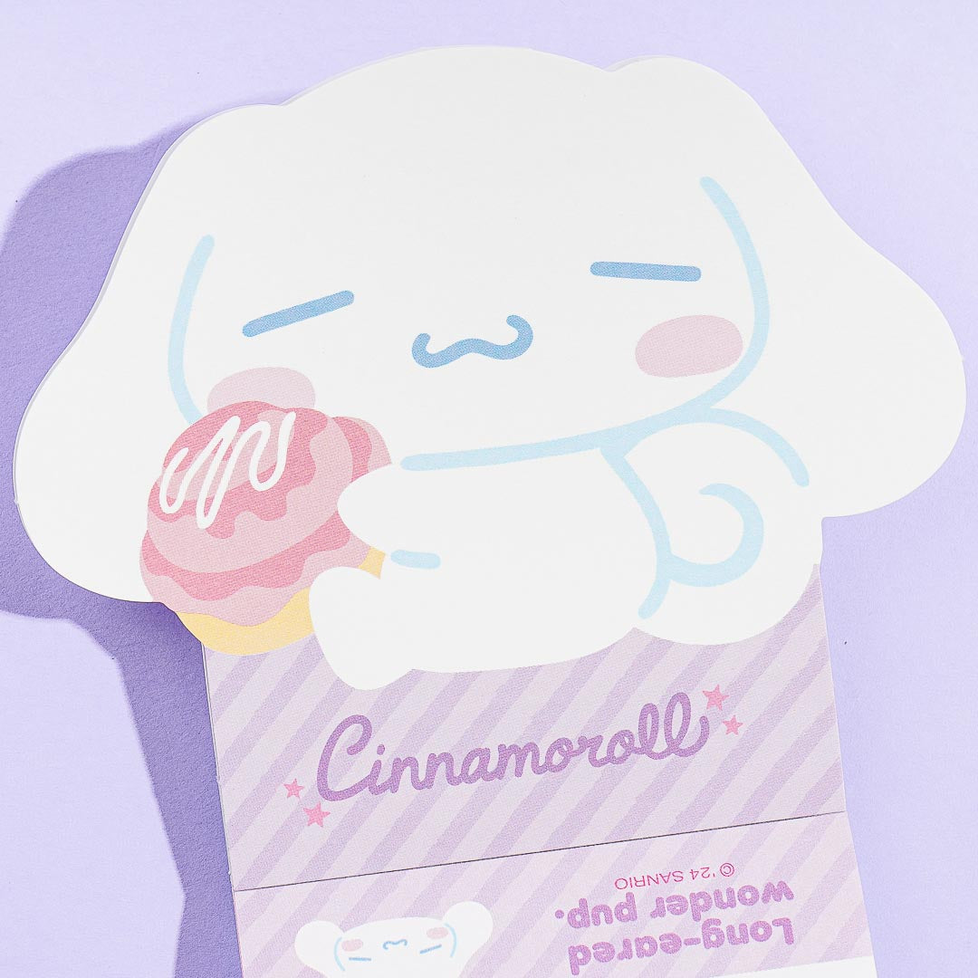 Cinnamoroll Cinnamon Roll Hug Die-Cut Memo Pad
