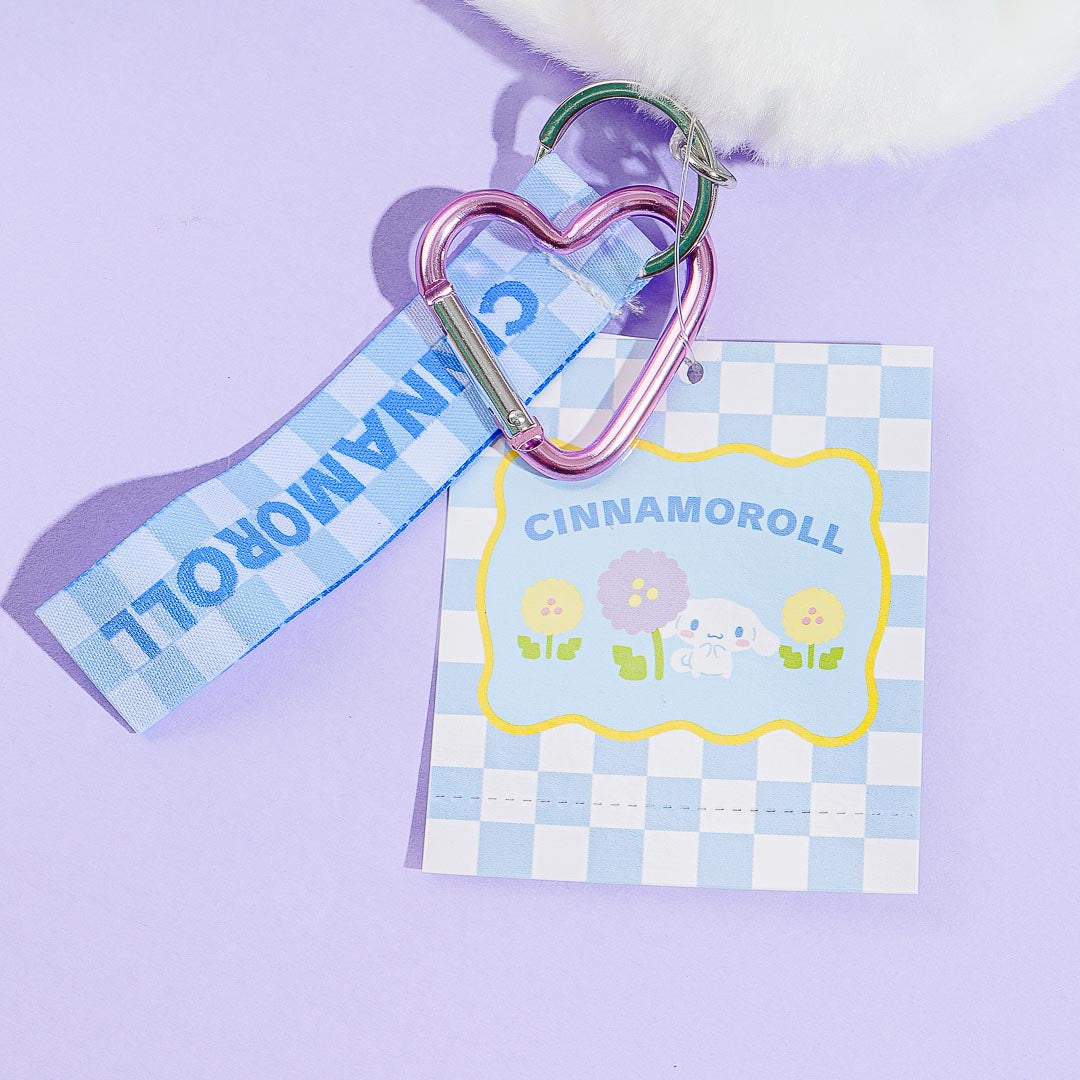 Cinnamoroll Pastel Checker Plush Charm