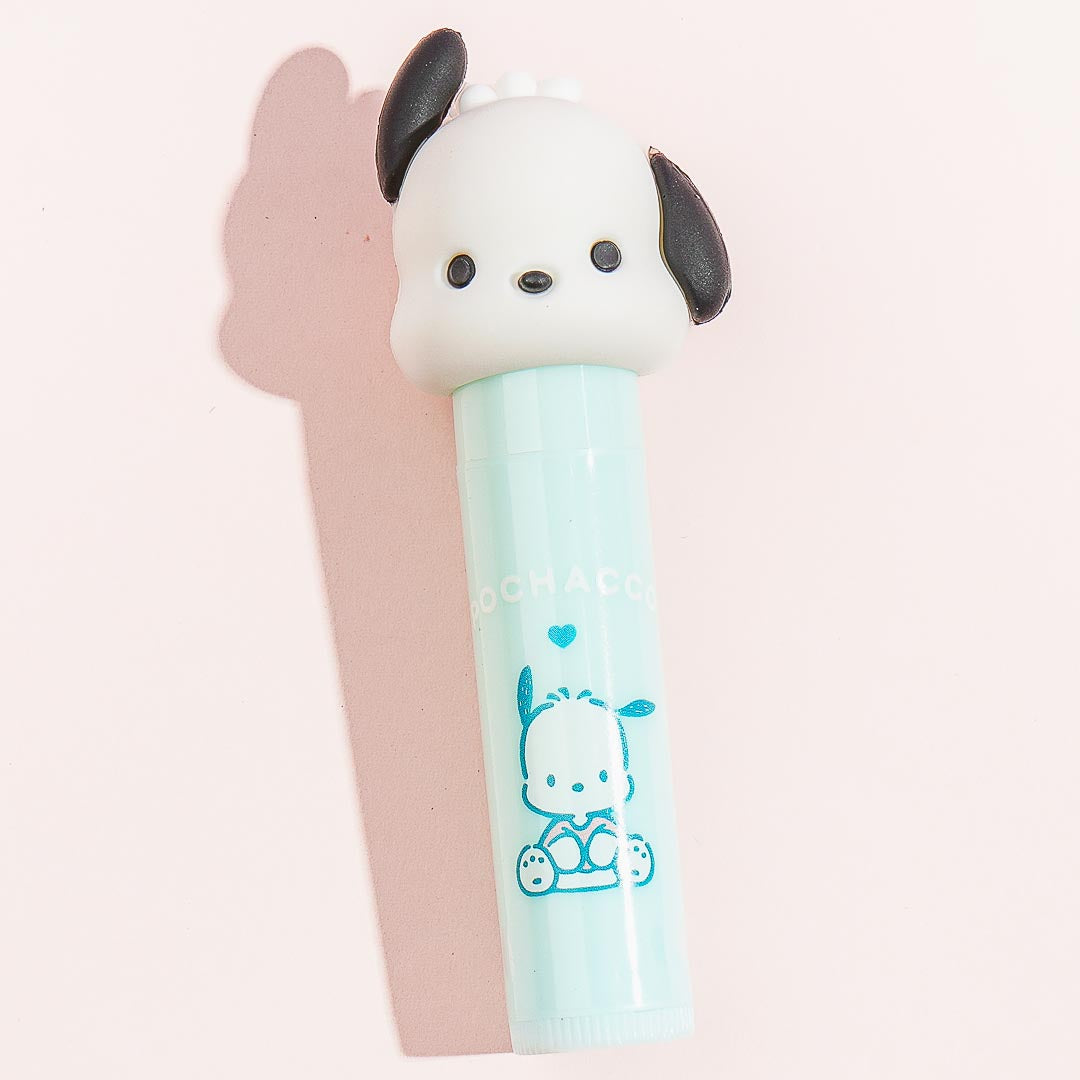 Pochacco Mascot Clear Lip Cream - Peach