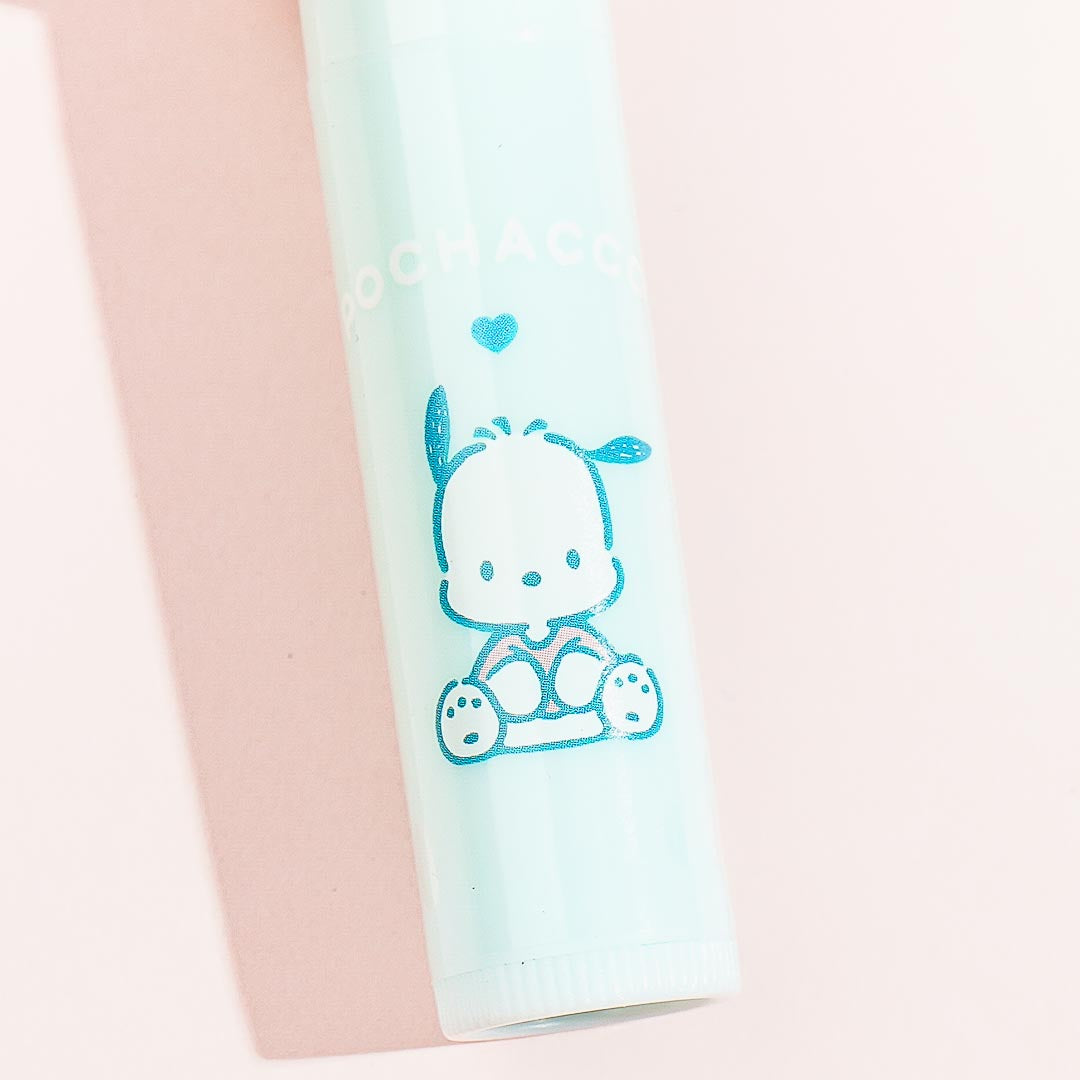 Pochacco Mascot Clear Lip Cream - Peach