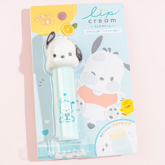Pochacco Mascot Clear Lip Cream - Peach