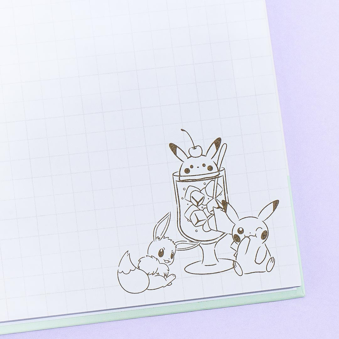 Pokemon Melon Cream Soda Fun A6W Ring Notebook