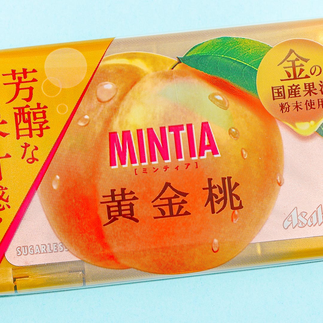 Asahi Mintia Mints - Golden Peach