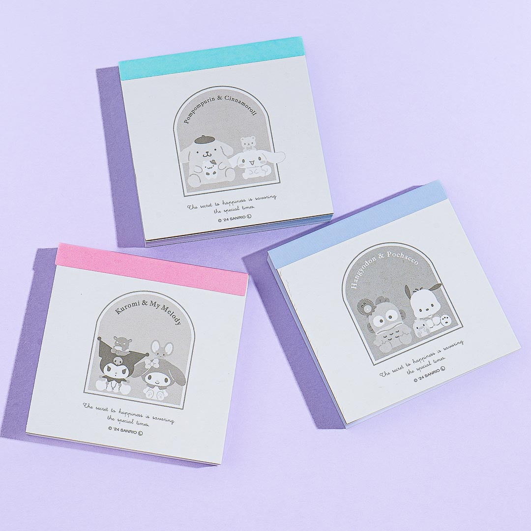 Sanrio Characters Window Besties Mini Memo Set - 3 pcs