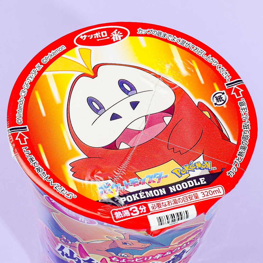 Pokemon Sapporo Ichiban Noodle Cup - Sendai Spicy Miso Ramen