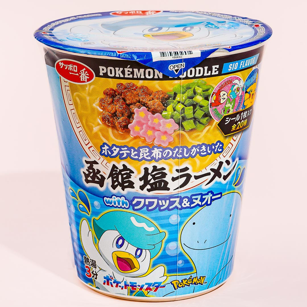 Pokemon Sapporo Ichiban Noodle Cup - Hakodate Salt Ramen