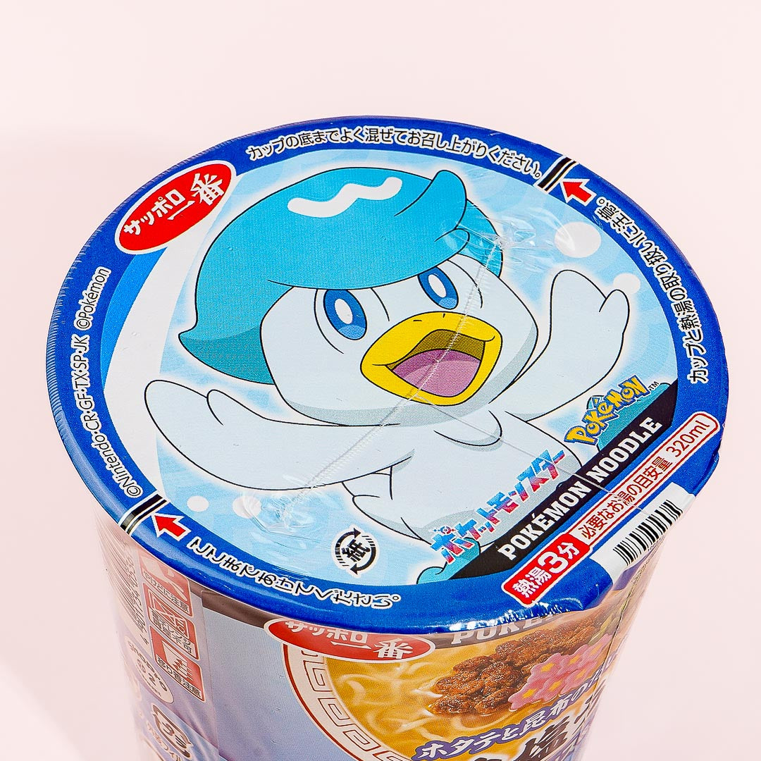 Pokemon Sapporo Ichiban Noodle Cup - Hakodate Salt Ramen