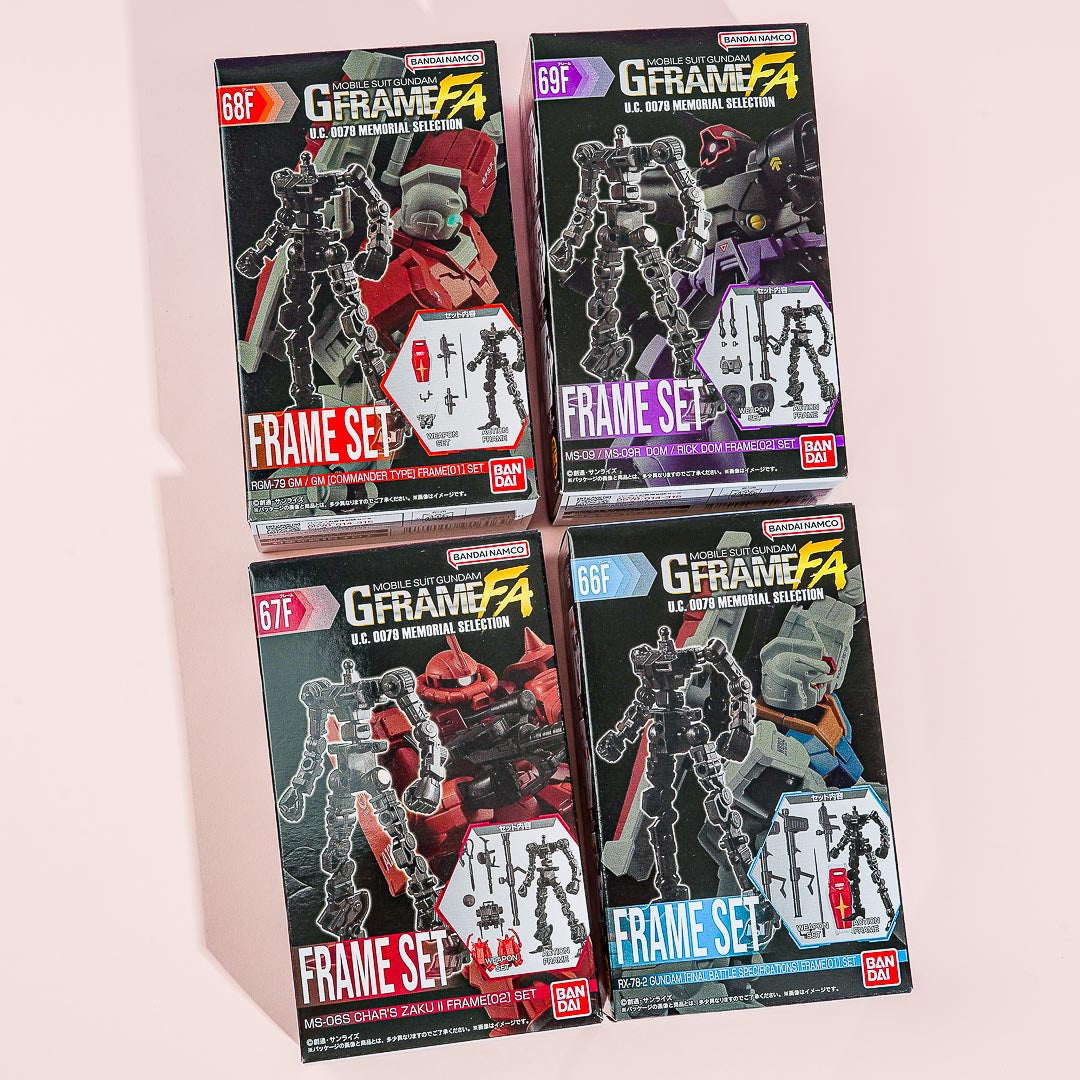 Mobile Suit GUNDAM G Frame FA U.C. 0079 Figure With Gum