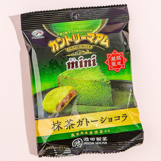 Country Ma'am Mini Cookies - Matcha Gateau Chocolat