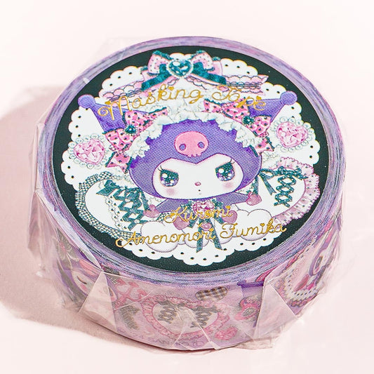 Kuromi x Amenomori Fumika  Masking Tape