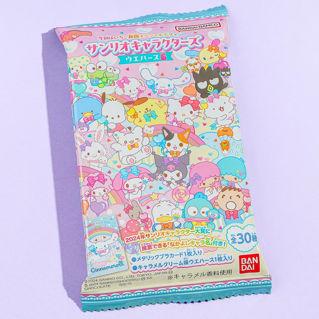 Sanrio Characters Wafer Vol. 6 With Card