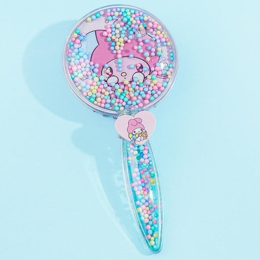 My Melody Clear Hairbrush & Hair Tie Set
