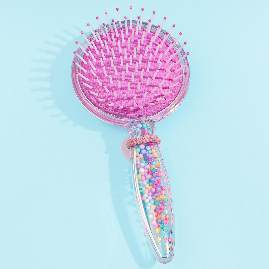 My Melody Clear Hairbrush & Hair Tie Set