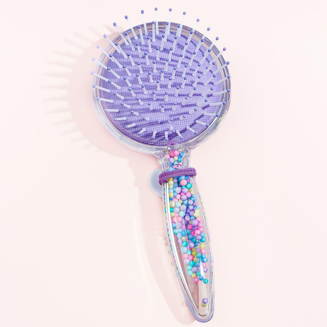 Sumikko Gurashi Ghost Night Park Clear Hairbrush & Hair Tie Set