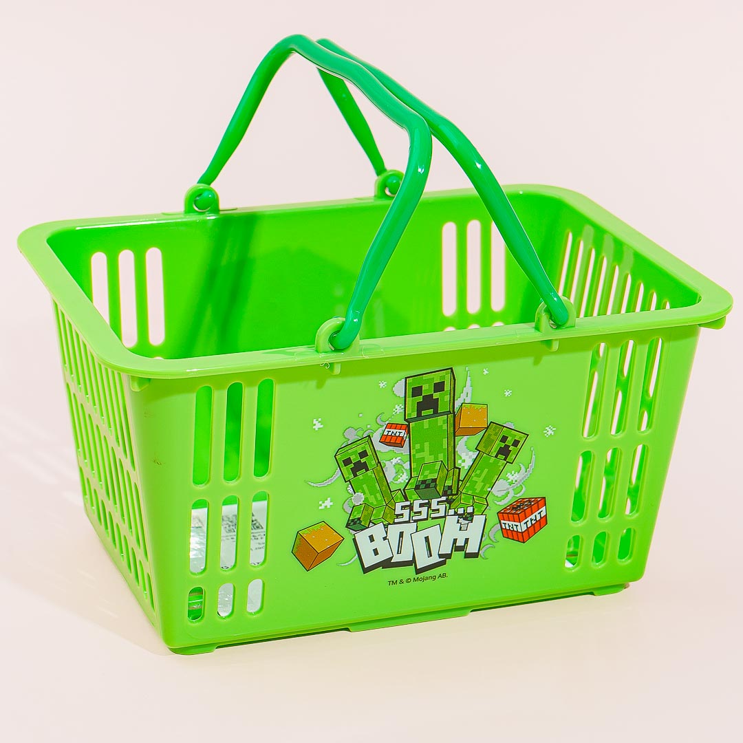 Minecraft Creeper Mini Basket