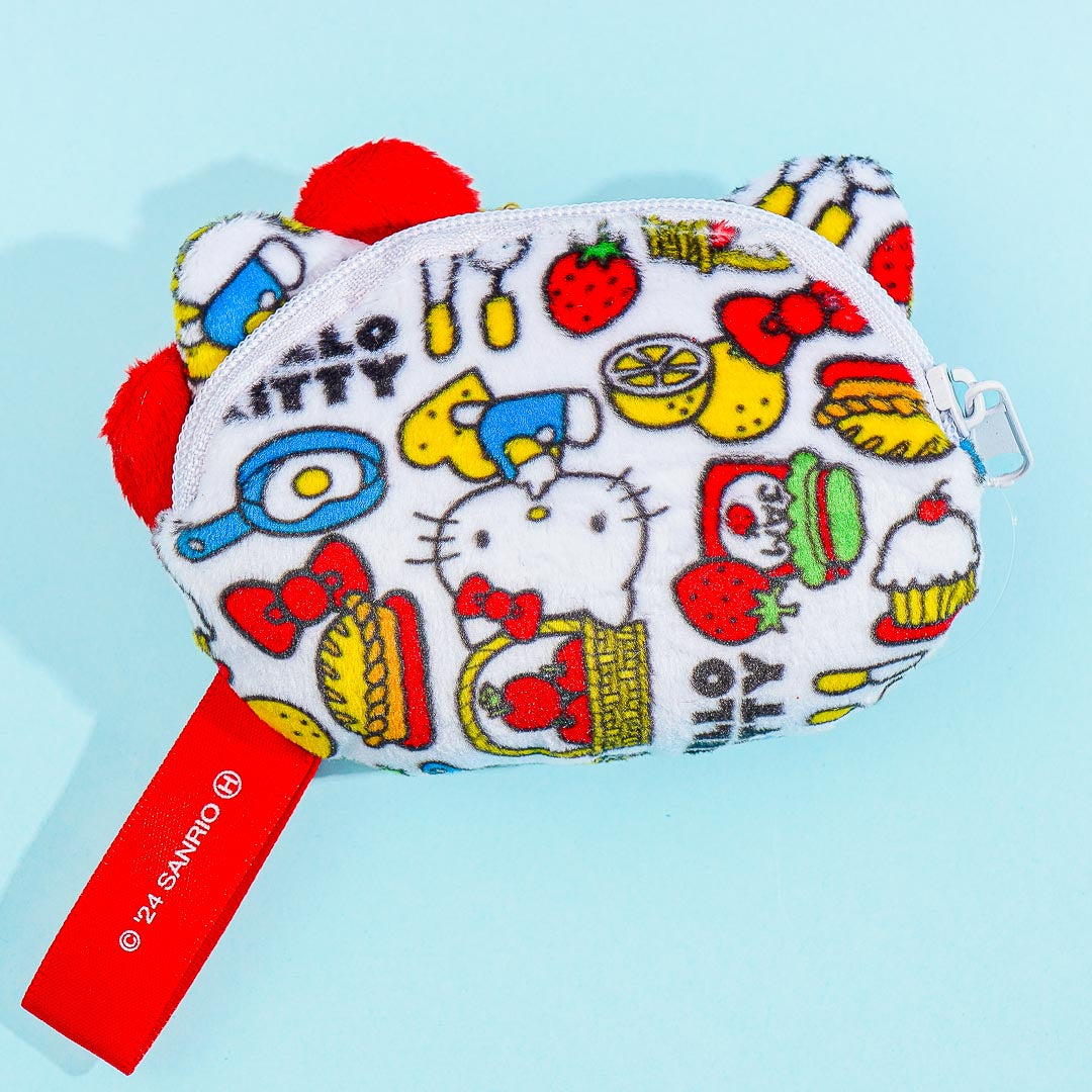 Hello Kitty 50th Anniversary Fluffy Coin Purse