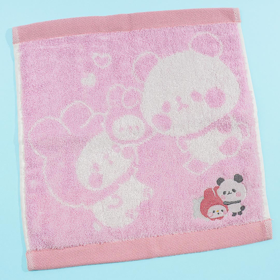 My Melody x Mochi Mochi Panda Mini Towel