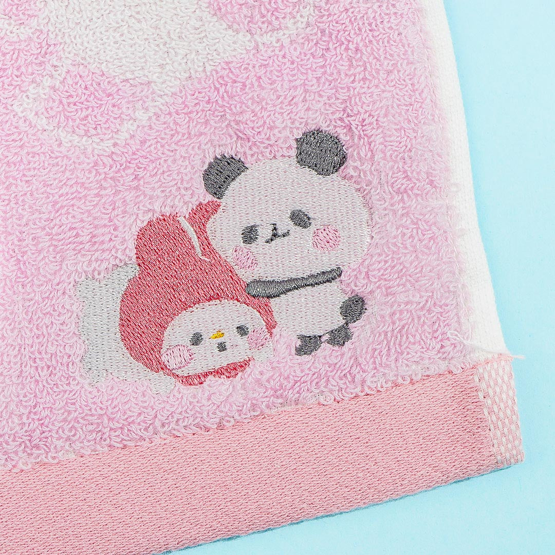 My Melody x Mochi Mochi Panda Mini Towel