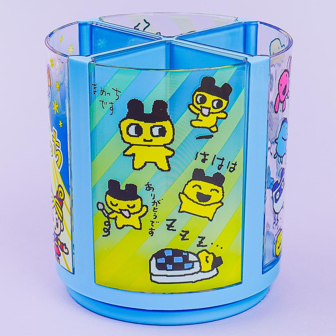 Tamagotchi Rotating Pen Stand