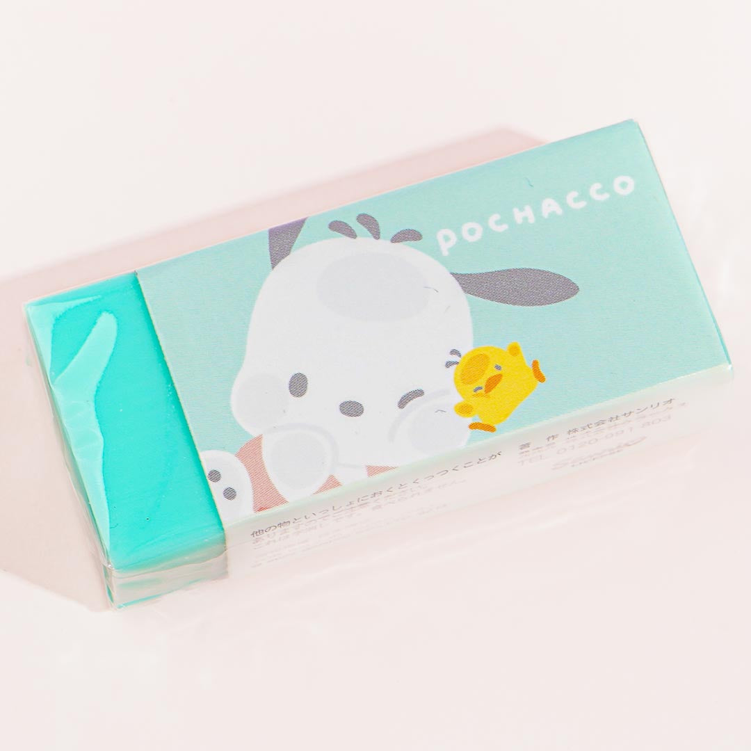 Pochacco Peekaboo Block Eraser