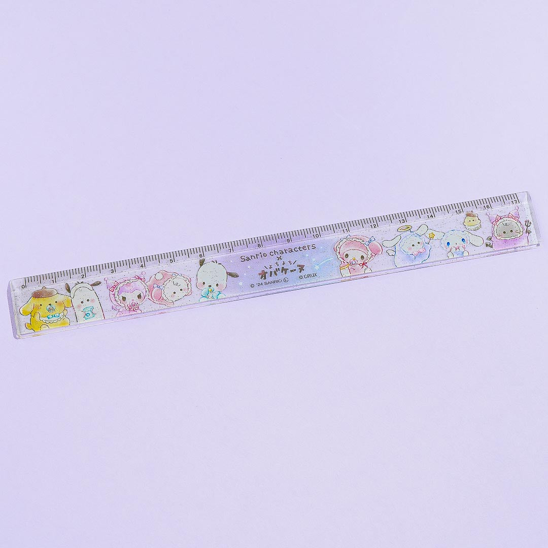 Sanrio Characters x Obakenu Babies Ruler